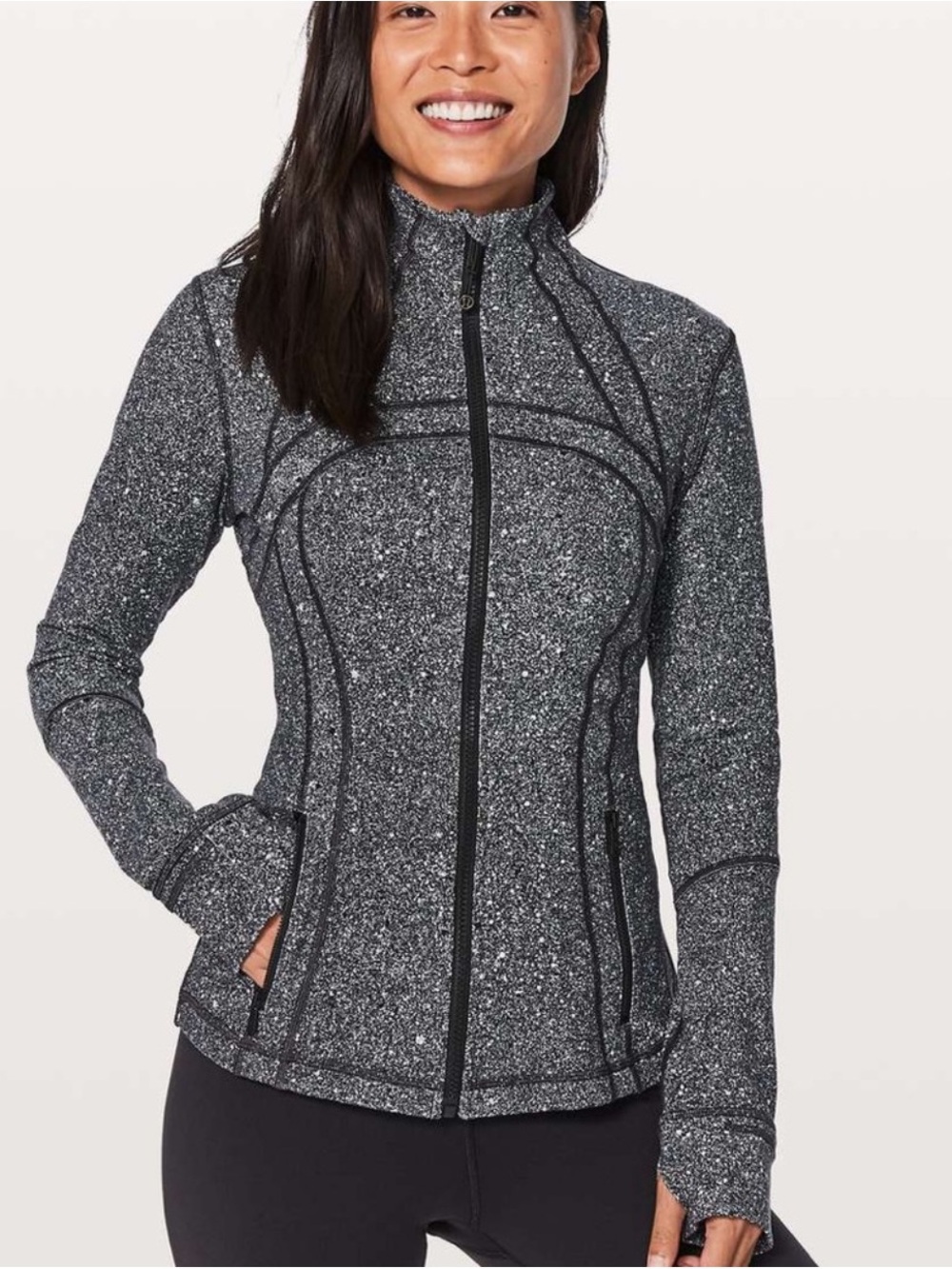 lululemon athletica Women's Speckled Full-Zip Utility Jacket